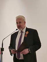 Выступление Посла С.А.Баздникина на открытии выставки «Путь к Великой Победе», г.Скопье, 6 мая 2025 года