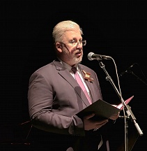 Выступление Посла России С.А.Баздникина на торжественном концерте по случаю 80-летия Великой Победы, г.Скопье, 18 мая 2025 года